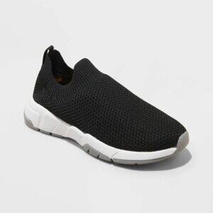 Boys' Kylo Slip-on Sneakers - Cat & Jack™ Black 6 🌟BOGO🌟